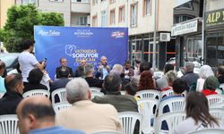 Bursa'da Başkan Taban Osmaniye Mahallesi sakinleriyle buluştu