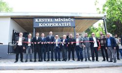 Kestel Minibüs Kooperatifi yeni yüzüyle hizmete açıldı