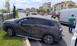 Bursa'da araçlar çarpıştı! 1 yaralı