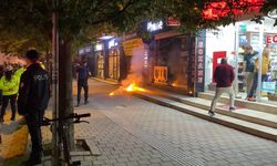 Fenerbahçeliler Derneği’ne meşale atan taraftar gözaltına alındı