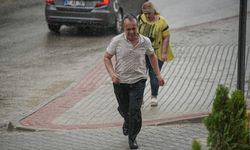 Bursa'da güneş yerini yağmur ve lodosa bıraktı