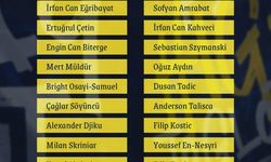 Fenerbahçe'nin Hatayspor maçı kamp kadrosu açıklandı