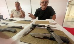 Uluslararası Bıçak Festivali’nde Metin Anan el işi bıçaklarıyla göz kamaştırdı