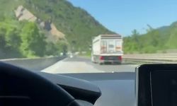 120 kilometre hızla gitti, önündeki tıra yetişemedi