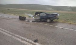 Ankara’da karşı yönlerde seyreden tırla otomobil çarpıştı: 1 ölü
