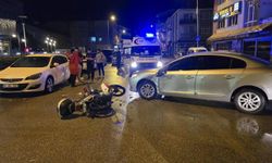 Ankara’da motosikletle otomobil çarpıştı: 1 yaralı