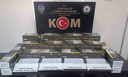Aydın’da 9 bin 200 adet makaron ele geçirildi