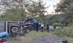 Balıkesir’de kamyonet kaza sonucu ters döndü; 1 yaralı