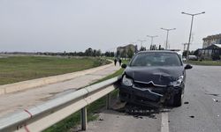 Beyşehir’de otomobiller çarpıştı: 2 yaralı