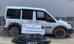 Çalınan 200 metre kablo bulundu