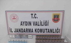 Didim’de bandrolsüz sigara ele geçirildi