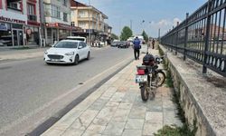 Düzce’de motosiklet yayaya çarptı: 2 yaralı