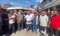 Festivali öncesi zabıtalar ve pazarcılar arasında tartışma çıktı
