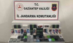 Gaziantep’te 2 milyon TL değerinde kaçak telefon ele geçirildi