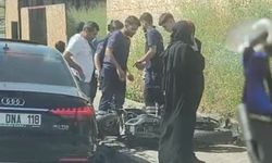 Gaziosmanpaşa’da ambulansa yol vermek isteyen otomobile çarptı, motosiklet sürücüsü yaralandı