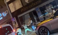 Bursa’da gençlerin kavgası boks maçını aratmadı