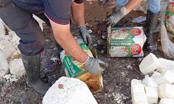 Gıda teröristleri tonlarca bozuk peyniri vatandaşa yedirecekti