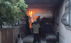 İnegöl’de öğrenci yurdunda yangın