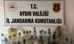 Jandarmadan sahte alkol baskını