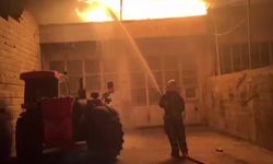 Kahramanmaraş’ta işyeri yangını