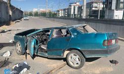Karaman’da takla atan Tofaş demir yığınına döndü