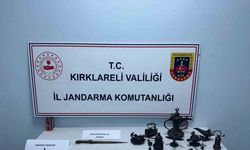 Kırklareli ve Tekirdağ’da eş zamanlı kaçak kazı operasyonu