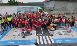 Kırklareli’nde köy okullarındaki öğrencilere trafik eğitimi