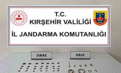 Kırşehir’de tarihi eser operasyonu: 69 sikke ve 13 obje ele geçirildi