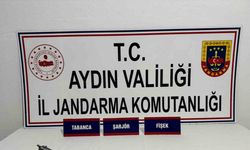 Kuşadası ve Söke’de ruhsatsız av tüfeği ve tabanca ele geçirildi