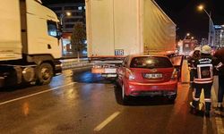 Malatya’da otomobil ile tır çarpıştı: 3 yaralı