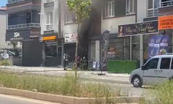 Marangoz dükkanında çıkan yangın korkuttu