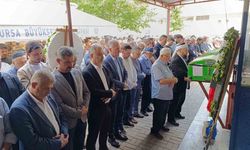 Bursa'da kaza hayatını kaybeden muhtar son yolculuğuna uğurlandı