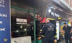 (ÖZEL) Kanser olan arkadaşı için baktığı dükkan alevler içinde kaldı