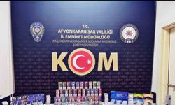 Polis kaçak sigara ele geçirdi