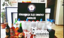 Polisten kaçak alkol operasyonu