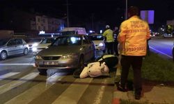 Tavşanlı’da motosiklet 2 otomobile çarptı: 1 yaralı