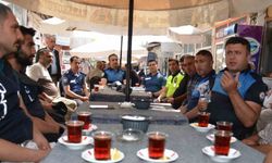 TDP polisleri Tercan’da bilgilendirmede bulundu