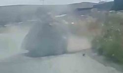 Tonlarca ağırlıktaki mermer bloğun altında ezilmekten saniyelerle kurtuldu