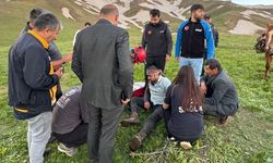 Yüksekova’da ot toplarken bayılan genç için ekipler seferber oldu
