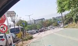 Bursa'da yol çalışması yüzünden trafik kitlendi! Sürücüler ilerleyemedi