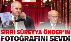 Devlet Bahçeli Sırrı Süreyya Önder'in fotoğrafını sevdi
