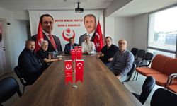 EMEDFED Bursa İl Yönetimi’nden BBP İl Başkanı Eyüp Eken’e ziyaret