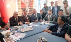 Mustafa Bozbey Harmancık’ta! "Dört dağ ilçemiz de gülümseyecek"