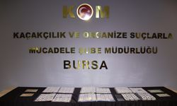 Bursa’da Tarihi eser operasyonu: 1009 Parça sikke ele geçirildi
