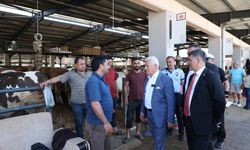 Başkan Bozbey’den Kurban Pazarı’na ziyaret