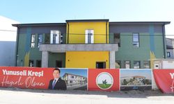 Başkan Erkan Aydın inşaatı devam eden kreşleri ziyaret etti