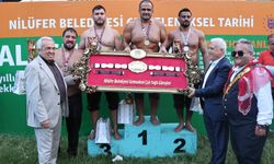 Çalı’da başpehlivan Mehmet Yeşil Yeşil oldu