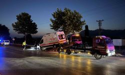 Bursa'da ambulans trafik kazasına karıştı