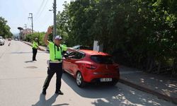 Bafra’da bayram trafiğine sıkı denetim: 6 noktada kontrol noktası kuruldu