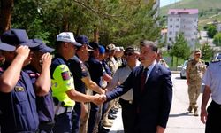 Bayburt’ta görevi başındaki güvenlik güçlerinin bayramı kutlandı